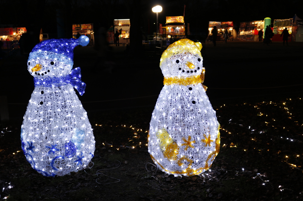 仲良しゆきだるさん