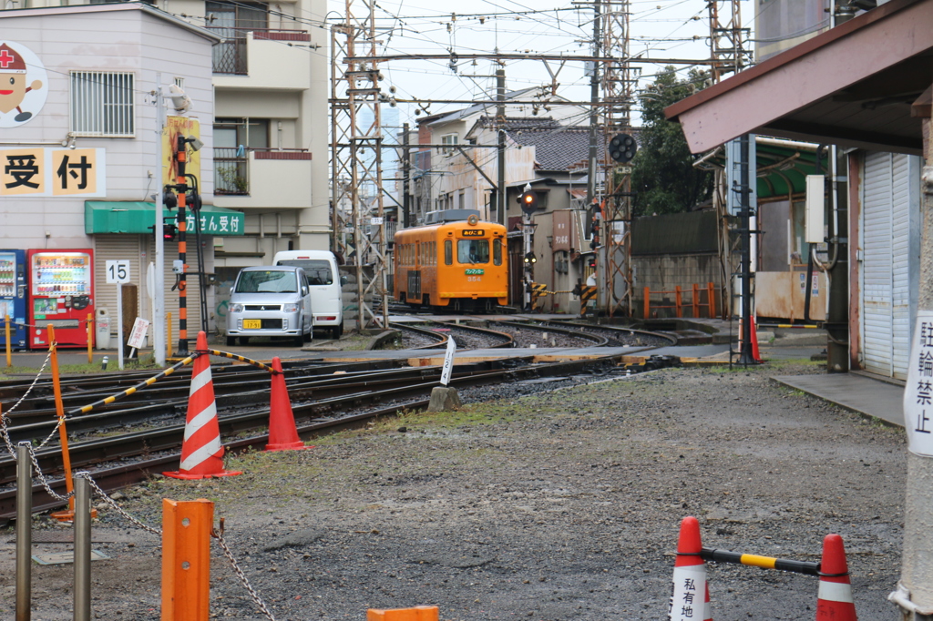 住吉散策　路面電車
