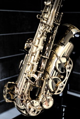 鳴かないAlto saxophone