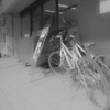 2018 尾道　商店街　東端の貸し自転車