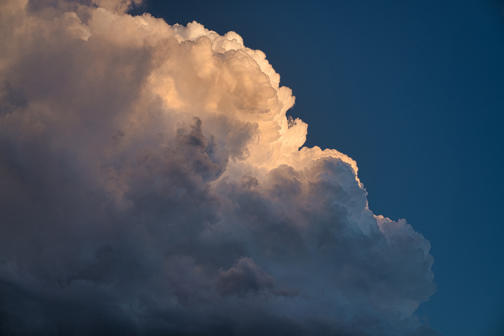 秋ですが夏雲