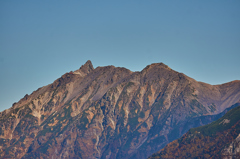 焼岳から槍ケ岳