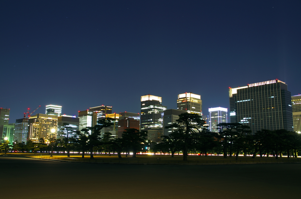 夜景考察（スローシャッター）