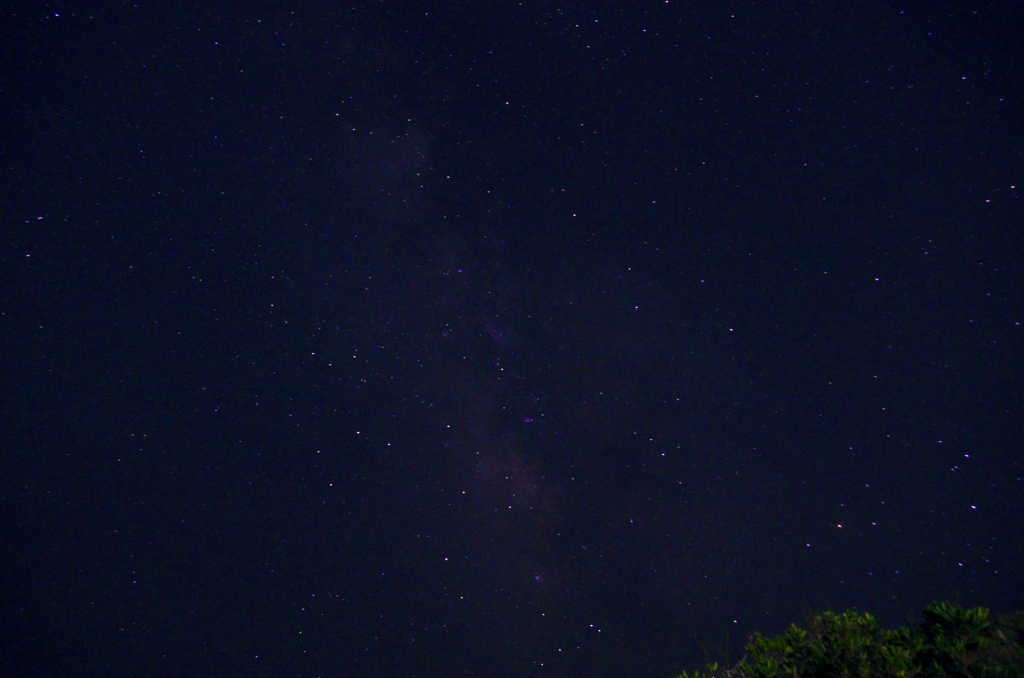 初めての星空