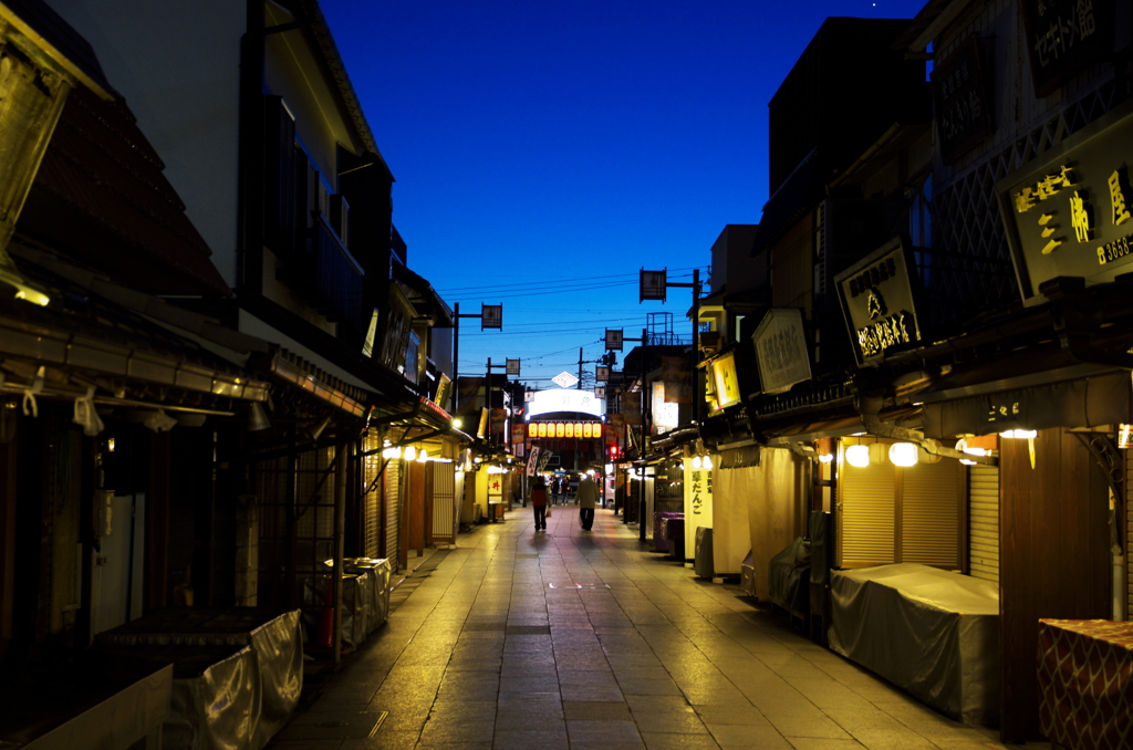 柴又の夜