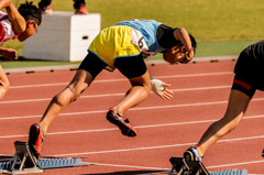 on your marks！