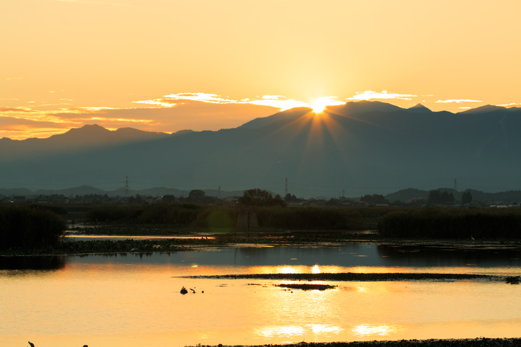 待ちわびた朝日
