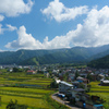 空、山、田んぼ！