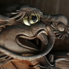 木彫りの龍