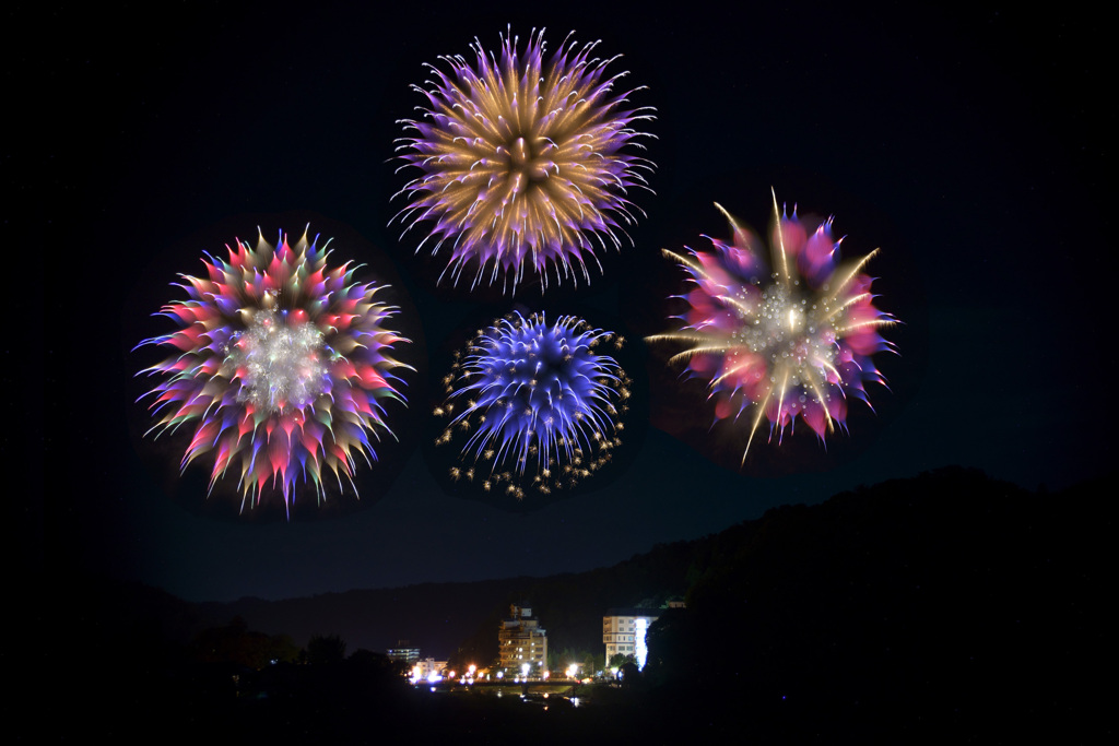 2021三朝温泉夏花火