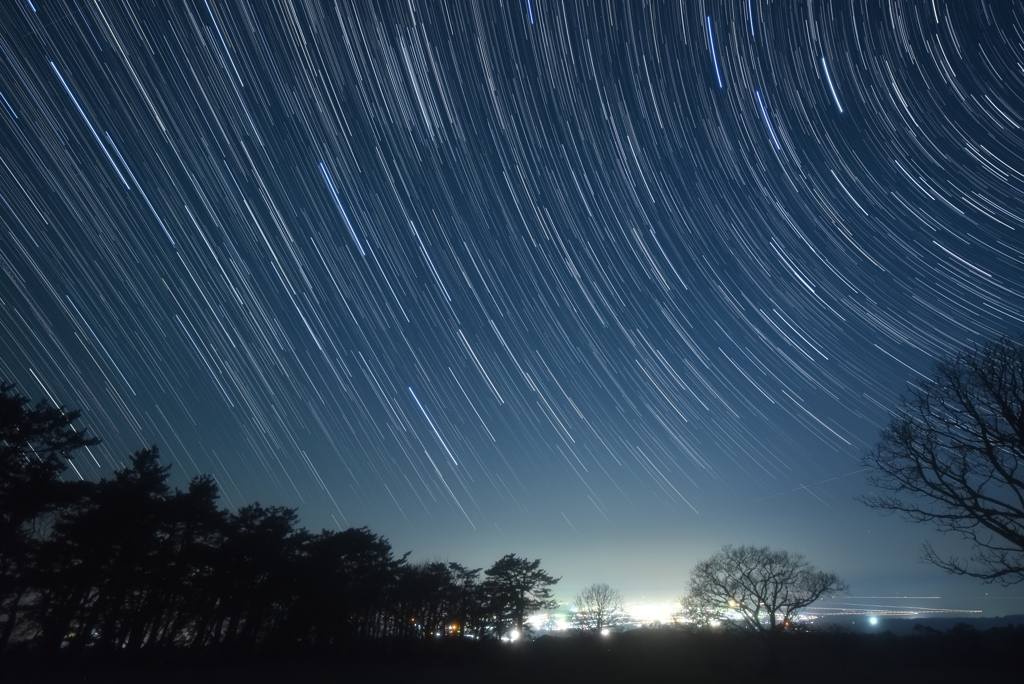 大山まきばに沈むしし座