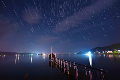 東郷湖の夜