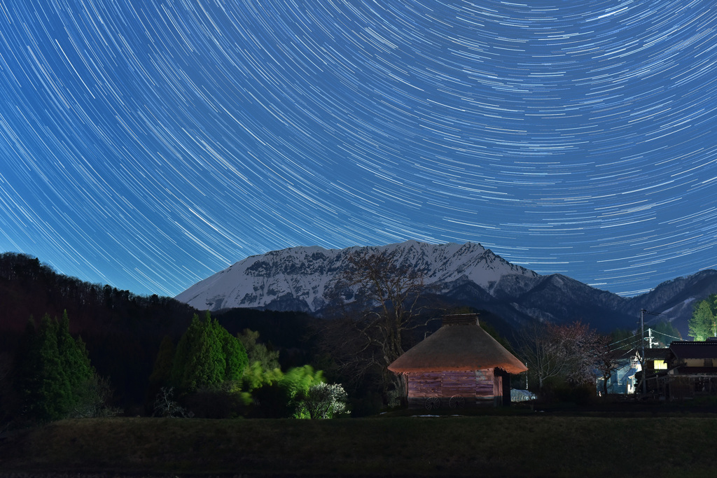 奥大山の夜