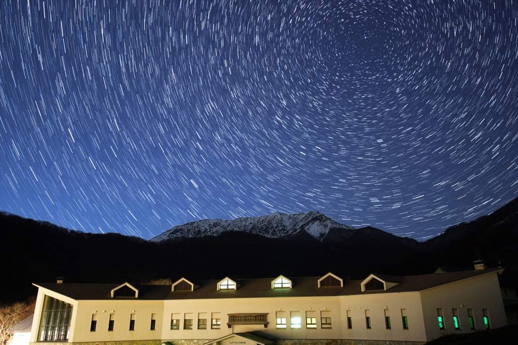 奥大山の夜