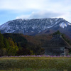 大山初冠雪