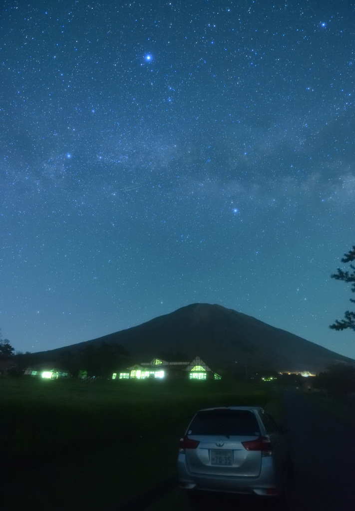 大山まきばの夜