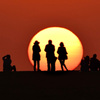 夕陽の丘の人々