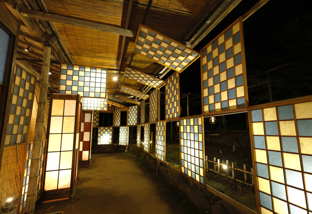 由志園イルミネーション