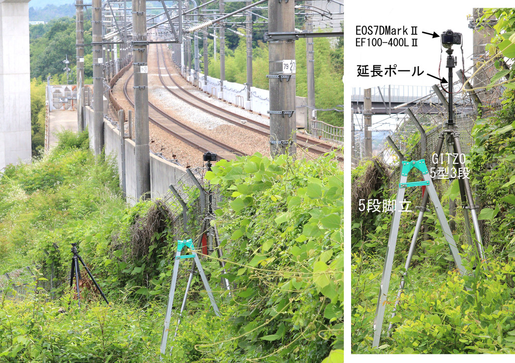 ハードな撮影現場