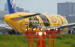 STAR WARS JET出発