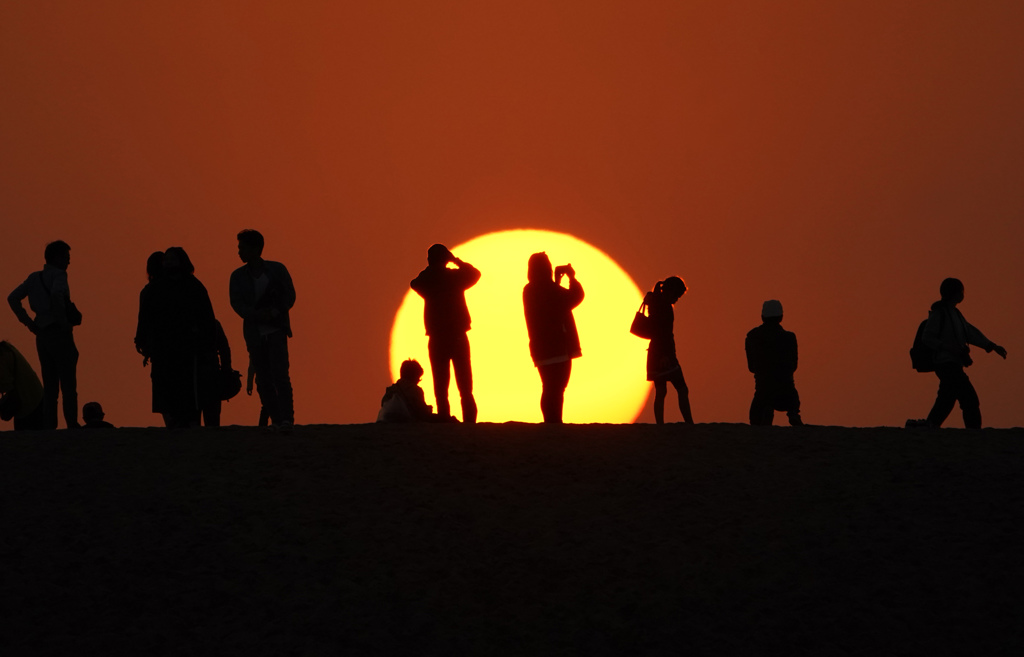 夕陽の丘の人々