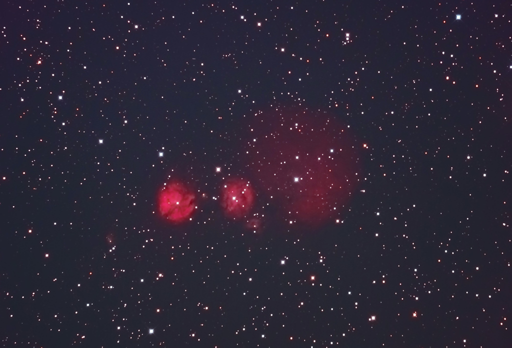 IC2162 (Sh2-255) 付近