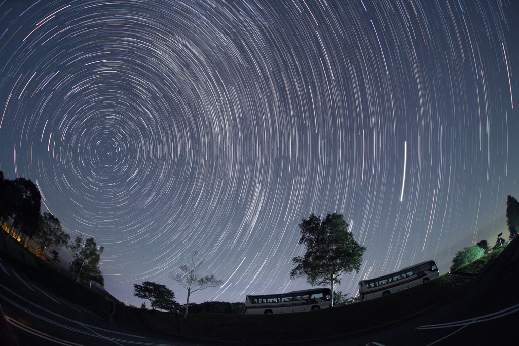 蒜山高原の夜