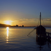 東郷湖夕暮れ