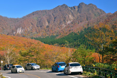晩秋の大山環状道路