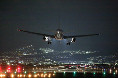 黄昏の伊丹空港