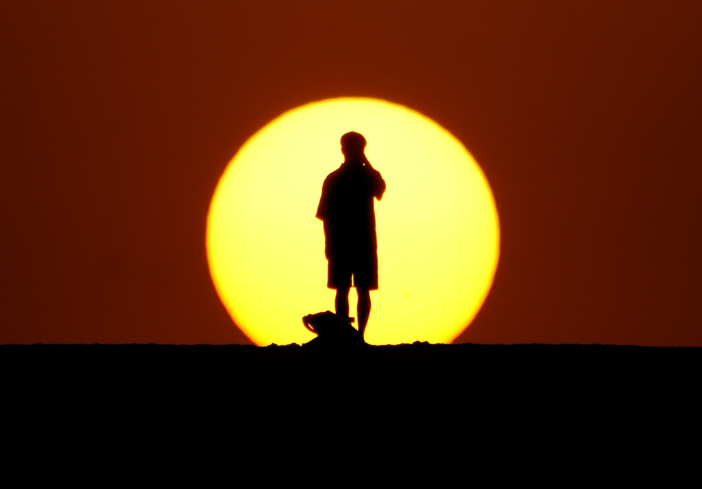 夕陽の丘