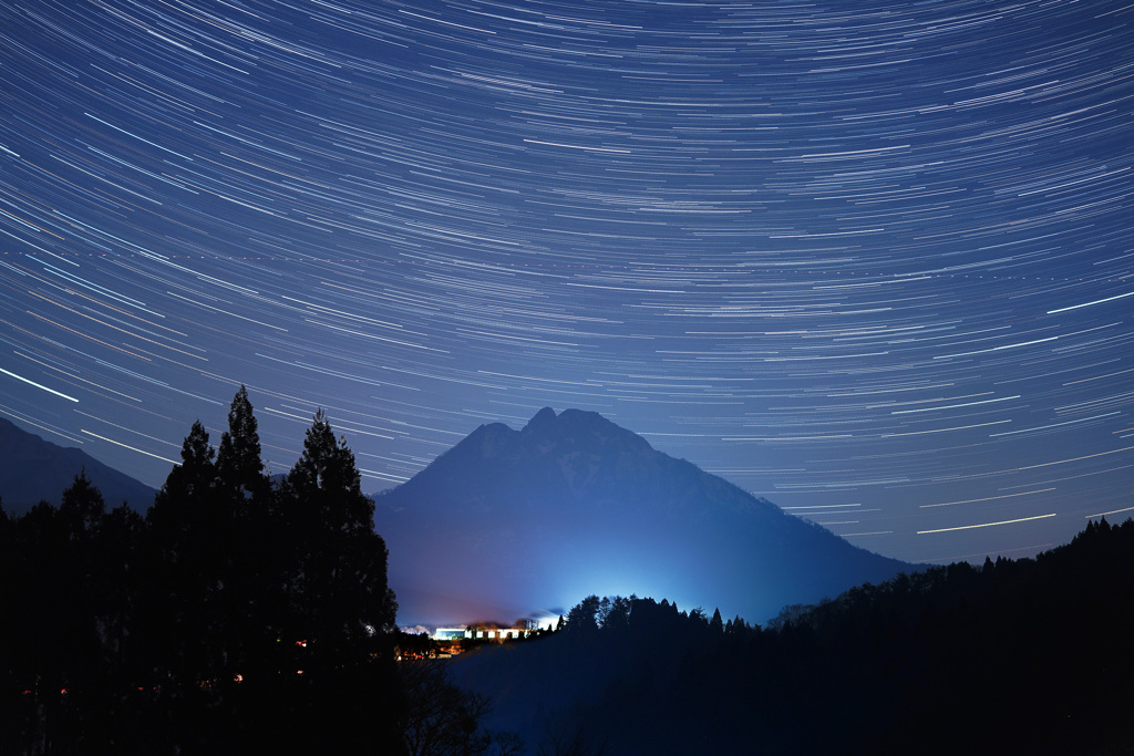 鳥ヶ山星景色
