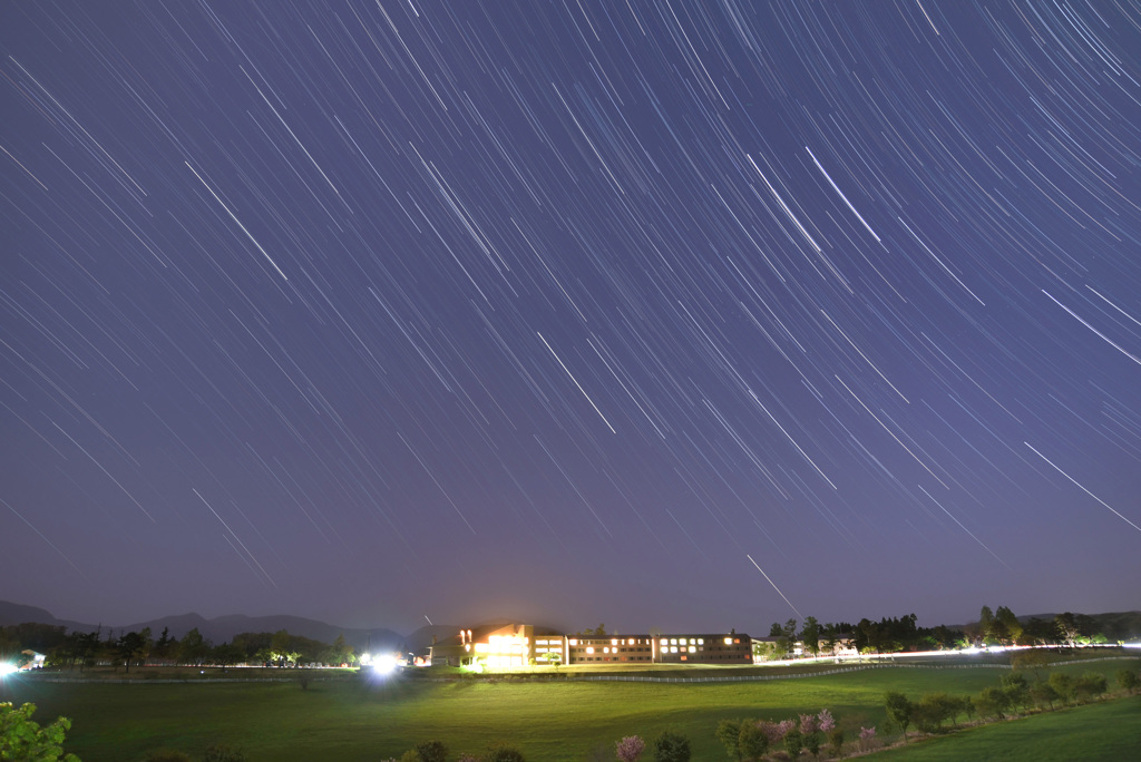 蒜山休暇村の夜