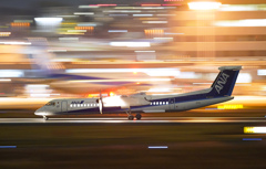 DHC-8出発