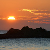 夕日の浦富海岸
