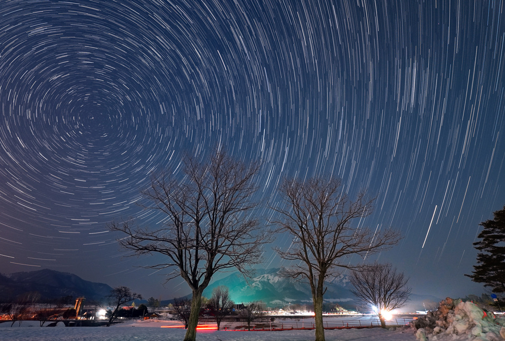 蒜山高原の夜