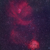 バラ星雲・コーン星雲付近