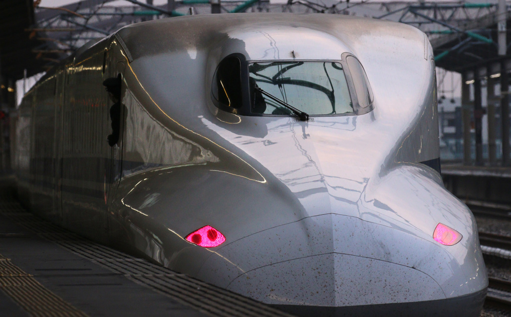 夕暮れの西明石駅