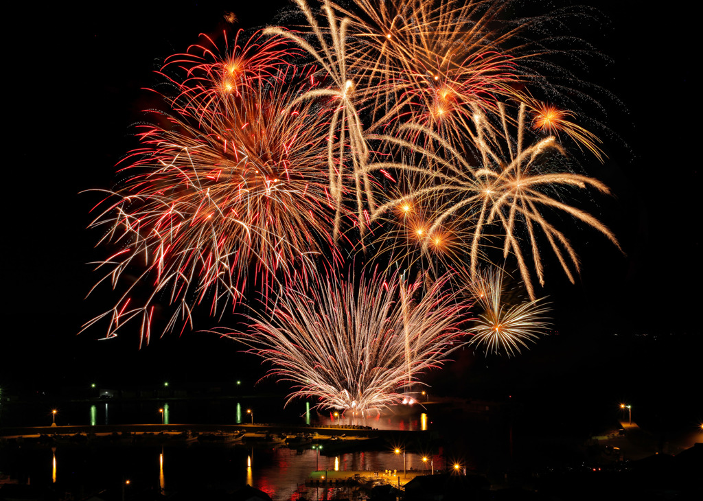 2015とまり夏まつり花火