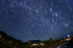 蒜山高原の夜