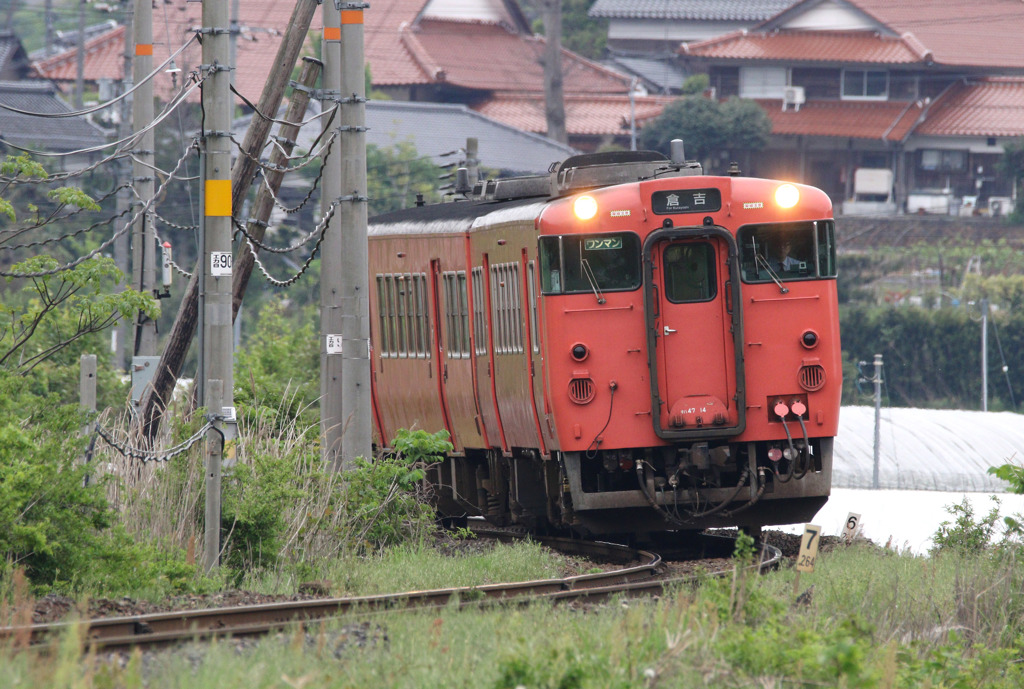 キハ47タラコ列車