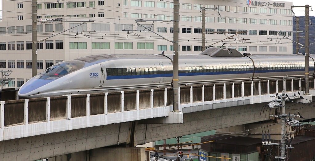岡山旭川西側