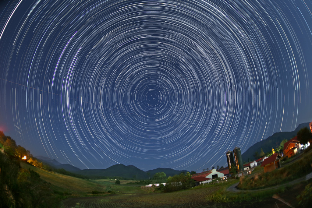 蒜山高原の夜