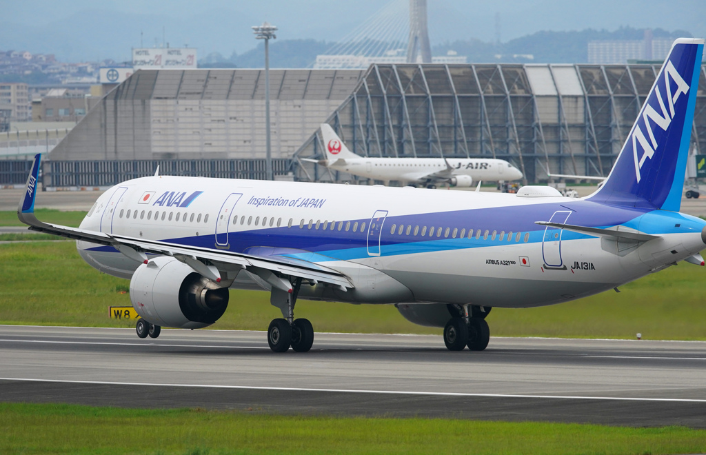 エアバスA321NEO出発