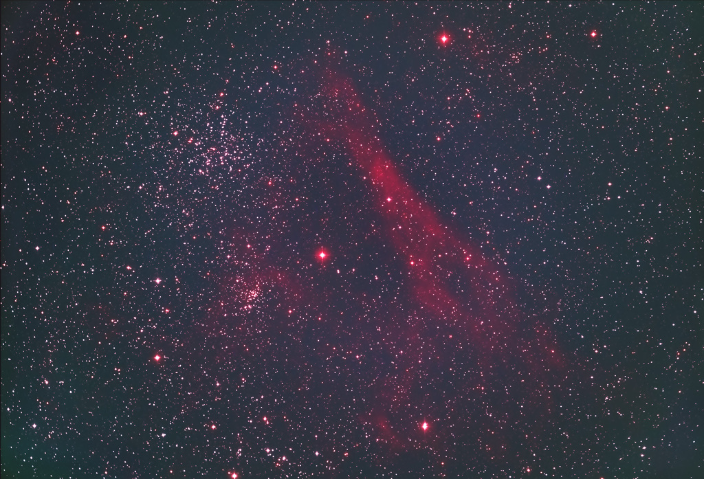 M38, Sh2-230, NGC1907付近