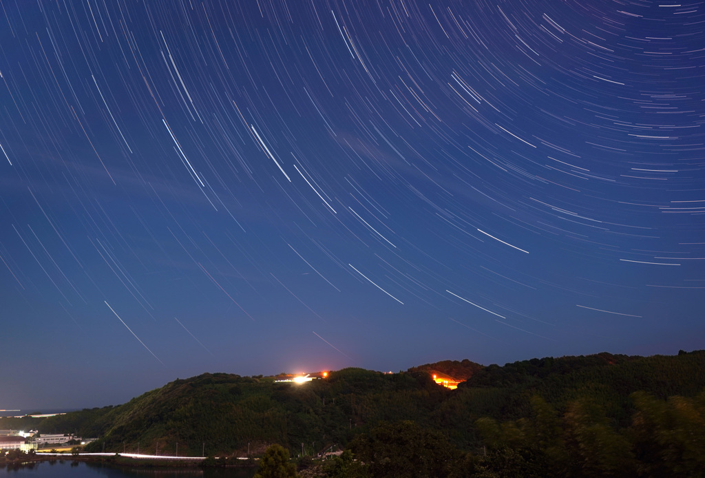 沈む北斗七星