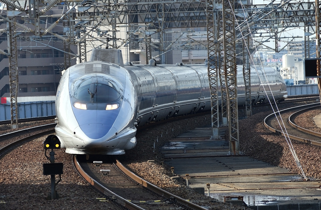 500系岡山駅