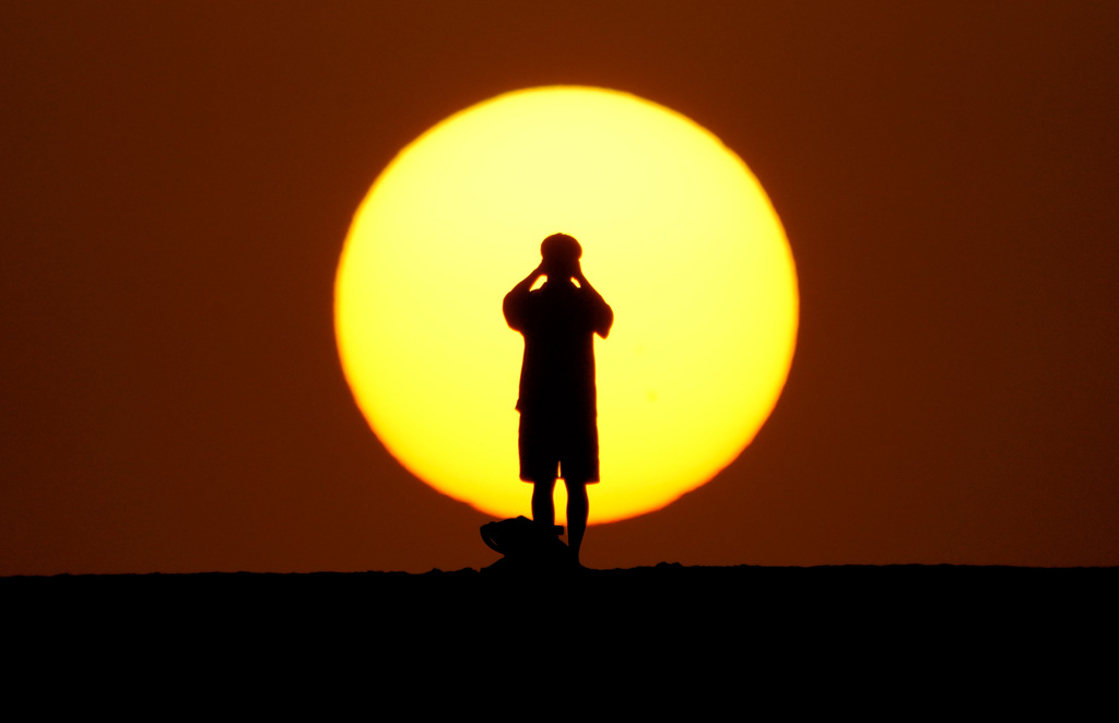 夕陽の丘