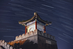 燕趙園の夜