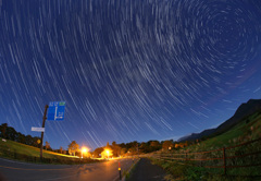 蒜山高原の夜